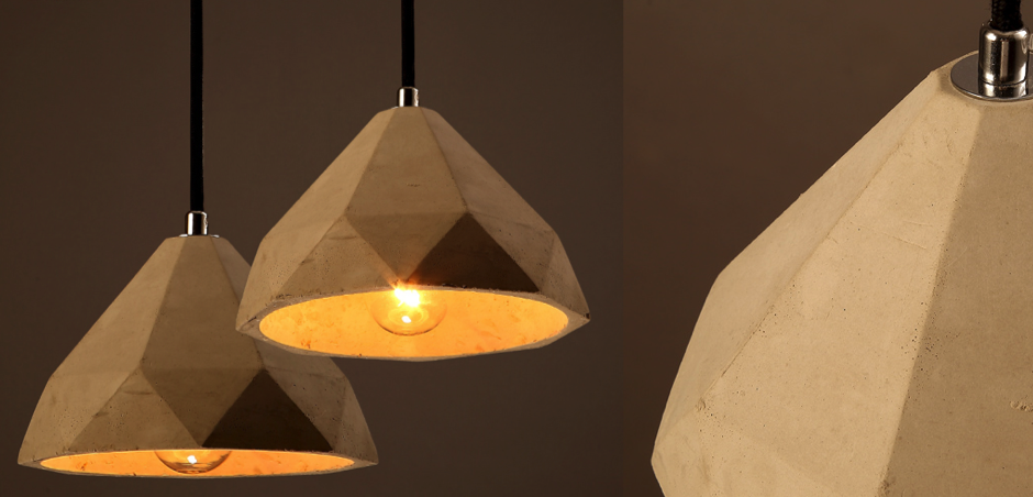 Подвесной светильник Art Concrete Dome Подвесной светильник Art Concrete Dome - Loft-Concept в Омске