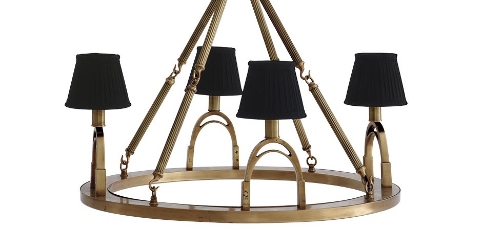 Люстра Eichholtz Chandelier Jigger Brass - Loft-Concept в Омске