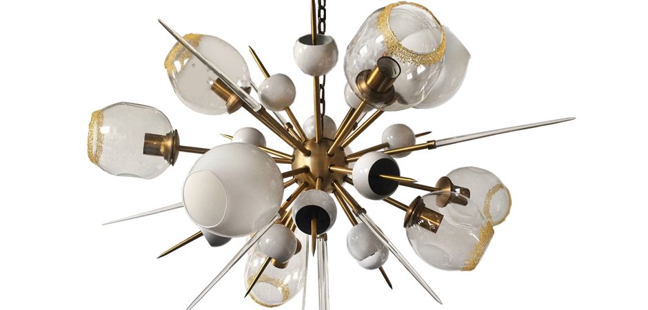 Люстра White explosion Люстра White explosion - Loft-Concept в Омске