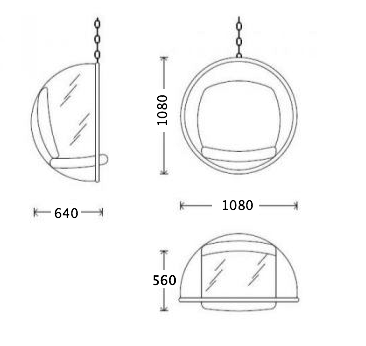 Кресло Bubble Chair в Омске