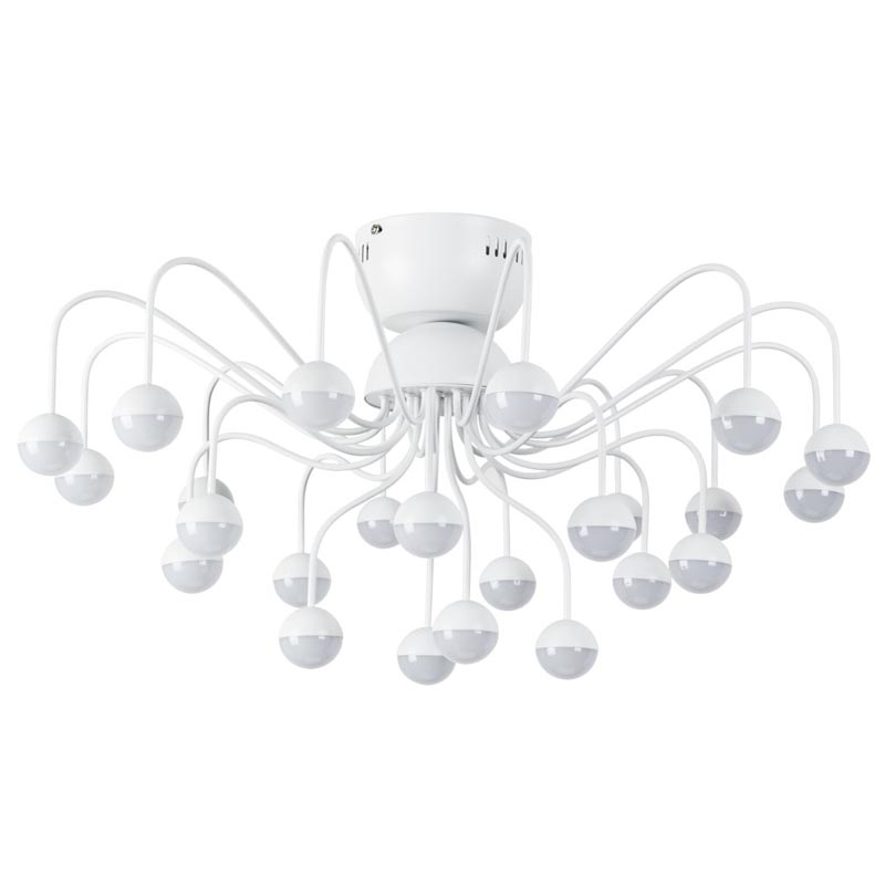 Потолочная люстра Vilelme Chandelier white Белый в Омске | Loft Concept 