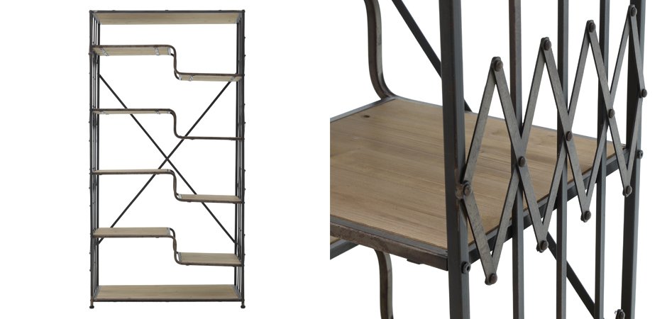 Стеллаж Metal Geometry Parallel Lines Стеллаж Metal Geometry Parallel Lines - Loft-Concept в Омске