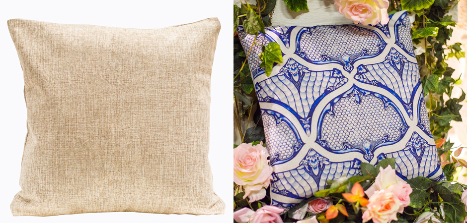 Декоративная подушка Blue Spades Pillow Декоративная подушка Blue Spades Pillow - Loft-Concept в Омске