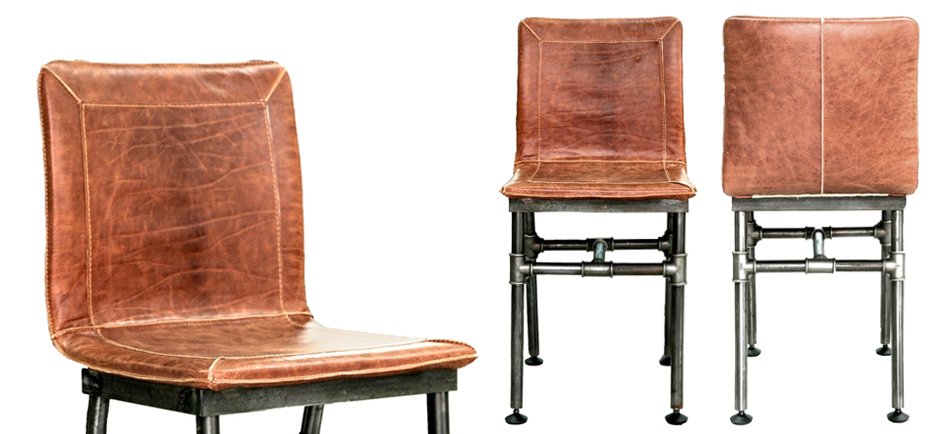 Барный стул Iron Loft Bar stool brown Барный стул Iron Loft Bar stool brown - Loft-Concept в Омске