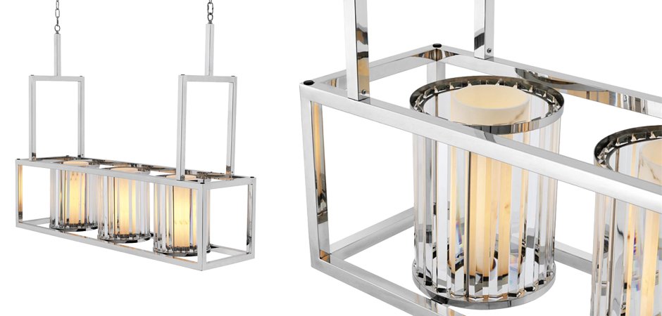 Люстра Chandelier Carducci Stainless Steel Люстра Chandelier Carducci Stainless Steel - Loft-Concept в Омске