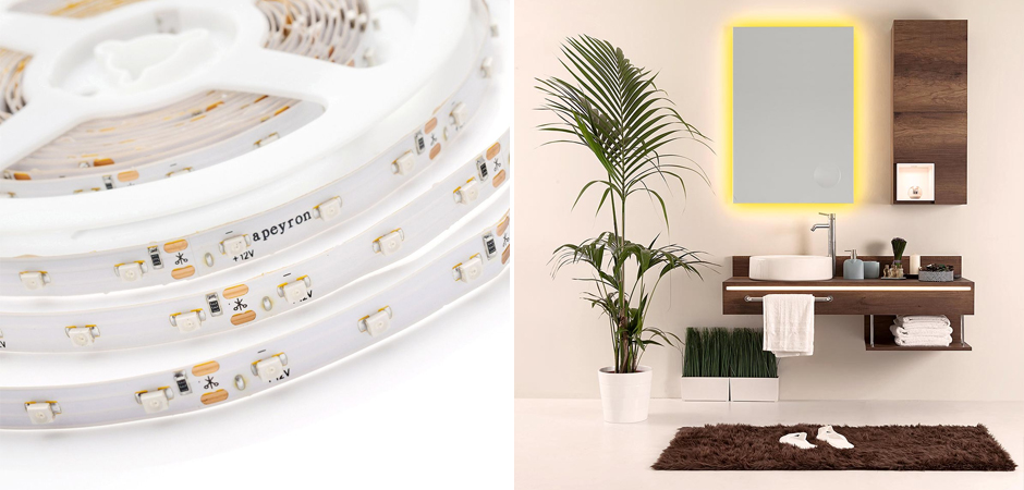 Светодиодная влагозащищенная лента 4,8W/m 60LED/m 3528SMD желтый 5M Светодиодная влагозащищенная лента 4,8W/m 60LED/m 3528SMD желтый 5M - Loft-Concept в Омске