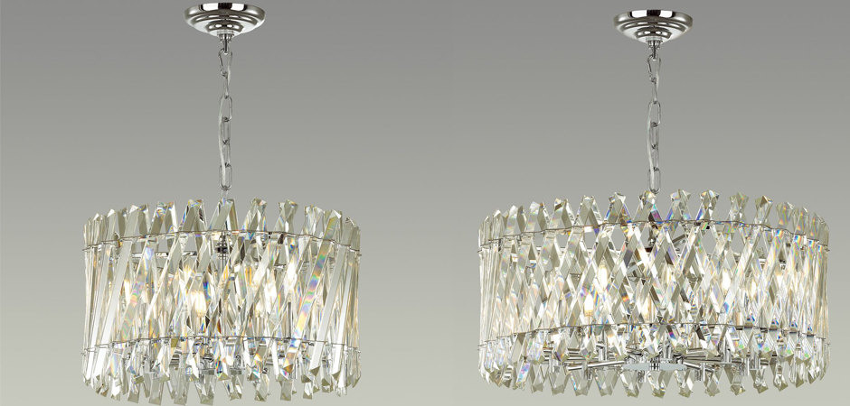 Люстра Crystal Crossed Stripes Люстра Crystal Crossed Stripes - Loft-Concept в Омске