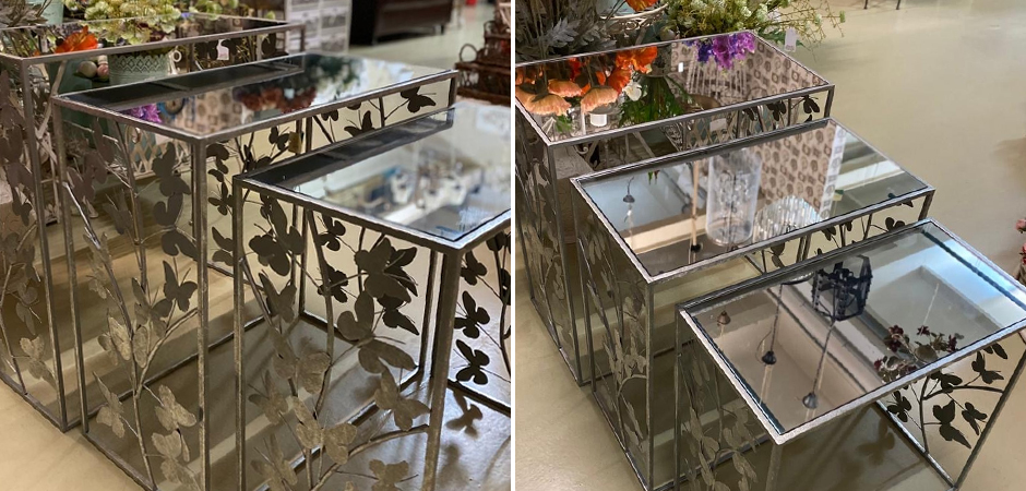 Консоль Silver Butterfly Triple Консоль Silver Butterfly Triple - Loft-Concept в Омске