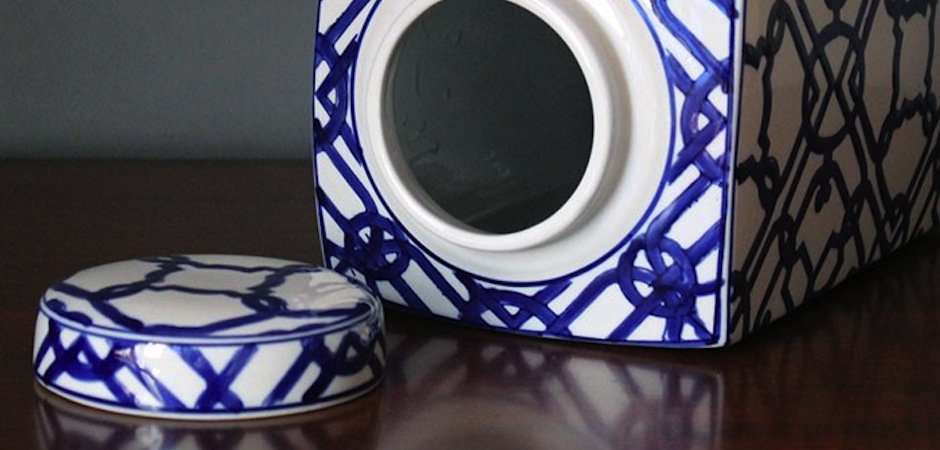 Фарфоровый сосуд Цзиндэчжэнь Jar Фарфоровый сосуд Цзиндэчжэнь Jar - Loft-Concept в Омске