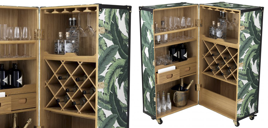 Винный шкаф Eichholtz Wine Cabinet Martini Bianco Tropical Винный шкаф Eichholtz Wine Cabinet Martini Bianco Tropical - Loft-Concept в Омске