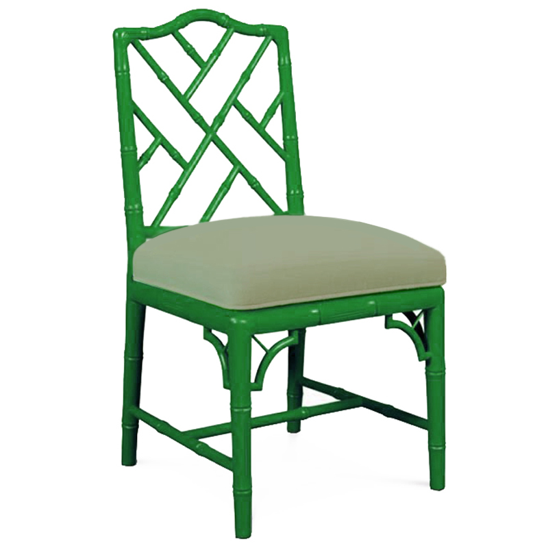 Chippendale Chair Green Зеленый в Омске | Loft Concept 