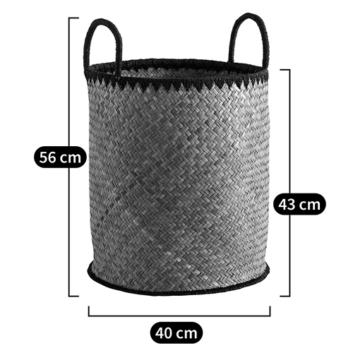 Плетеная корзина для белья с ручками Nyimbo Wicker Basket Плетеная корзина для белья с ручками Nyimbo Wicker Basket в Омске
