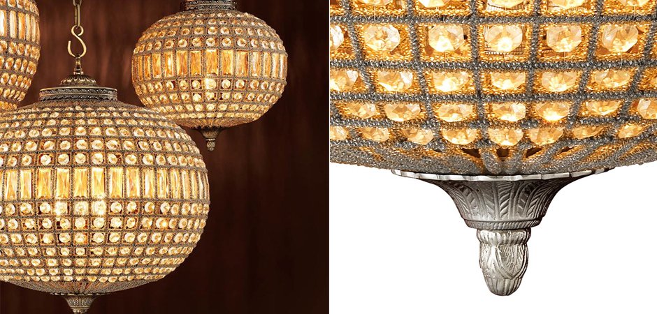 Люстра Chandelier Kasbah Oval M Nickel Люстра Chandelier Kasbah Oval M Nickel - Loft-Concept в Омске