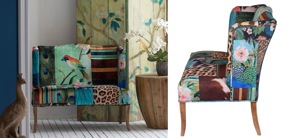 Диван Leopard spots & Bird - Loft-Concept в Омске