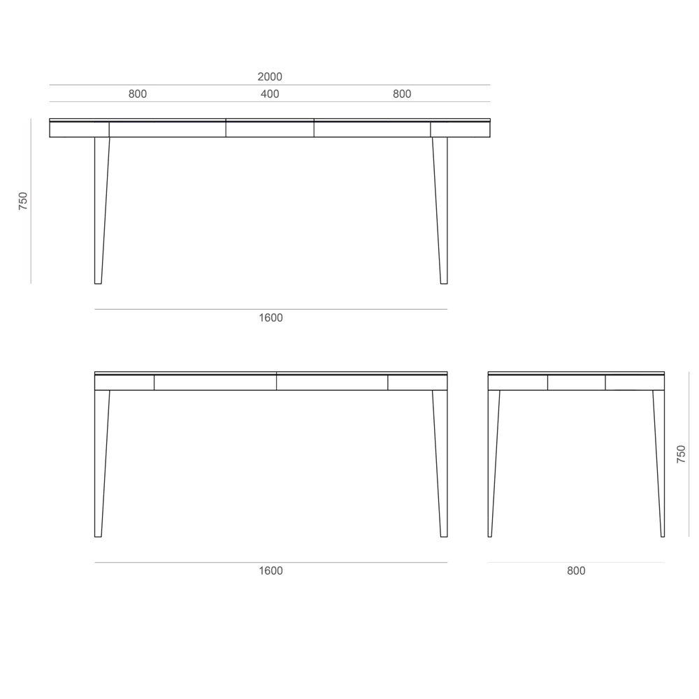 Стол обеденный раскладной Harper Line в Омске