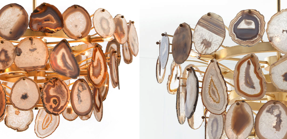 Люстра Agate Burst Chandelier 3 Round Люстра Agate Burst Chandelier 3 Round - Loft-Concept в Омске