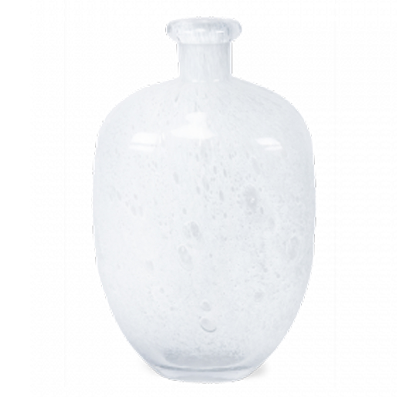 Ваза Air Bubbles Vase glass h36 Белый в Омске | Loft Concept 