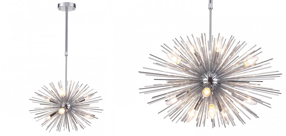 Люстра ASTRA Chandelier Sputnik Chromium Люстра ASTRA Chandelier Sputnik Chromium - Loft-Concept в Омске