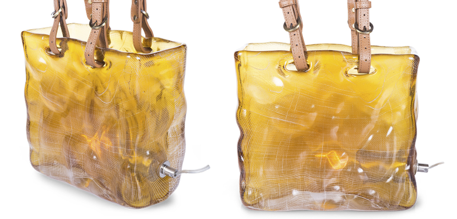 Настольная лампа Bag Lamp yellow Настольная лампа Bag Lamp yellow - Loft-Concept в Омске