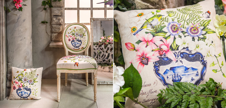 Декоративная подушка Exotic Bouquet Pillow - Loft-Concept в Омске