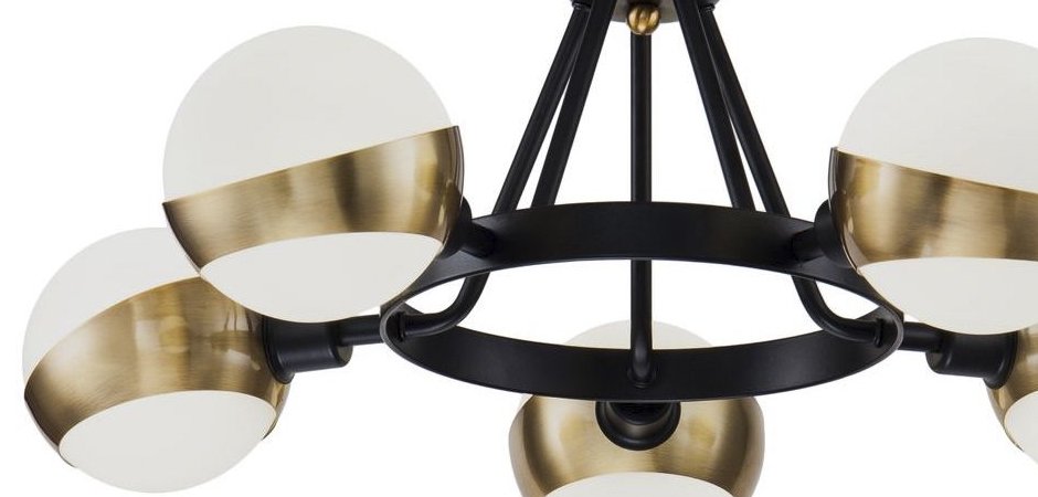 Люстра Hold Ball Brass Chandelier 5 Люстра Hold Ball Brass Chandelier 5 - Loft-Concept в Омске