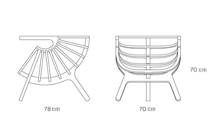 Кресло W_01 design Marco Sousa Santos в Омске