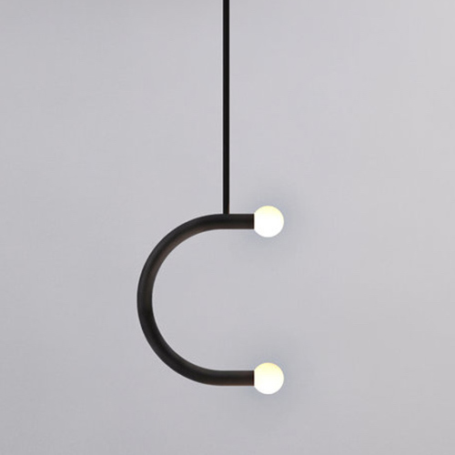 Подвесной светильник Bower Studios ingle Pendant C Light Черный в Омске | Loft Concept 