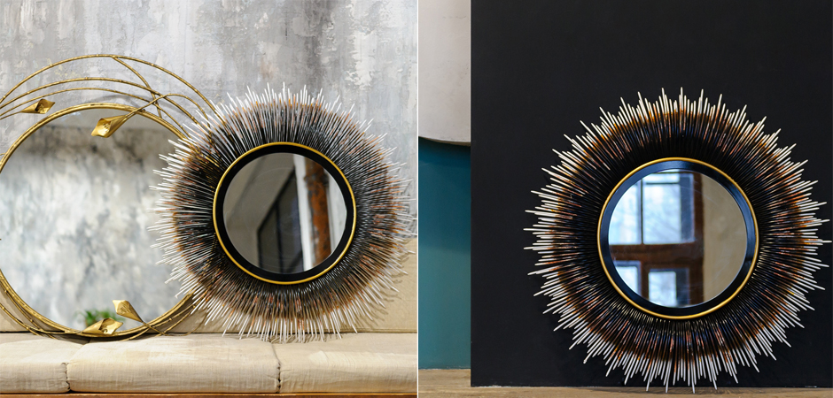 Зеркало Black Sun Mirror Зеркало Black Sun Mirror - Loft-Concept в Омске