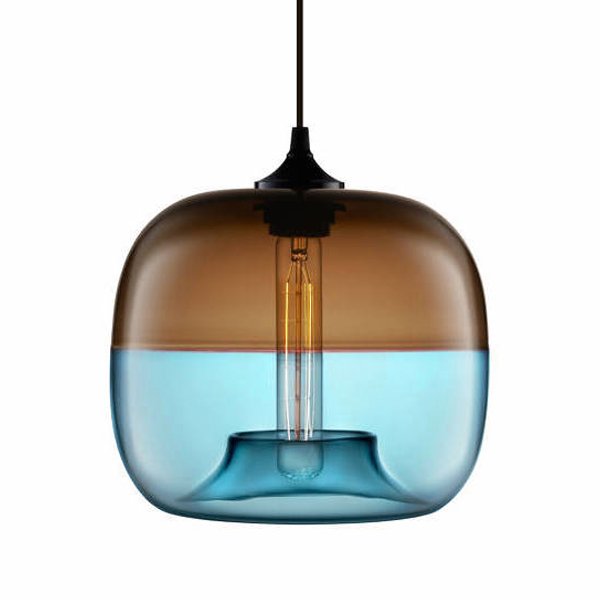 Подвесной светильник Encalmo-Stamen Pendant Chocolate-Sapphire  в Омске | Loft Concept 