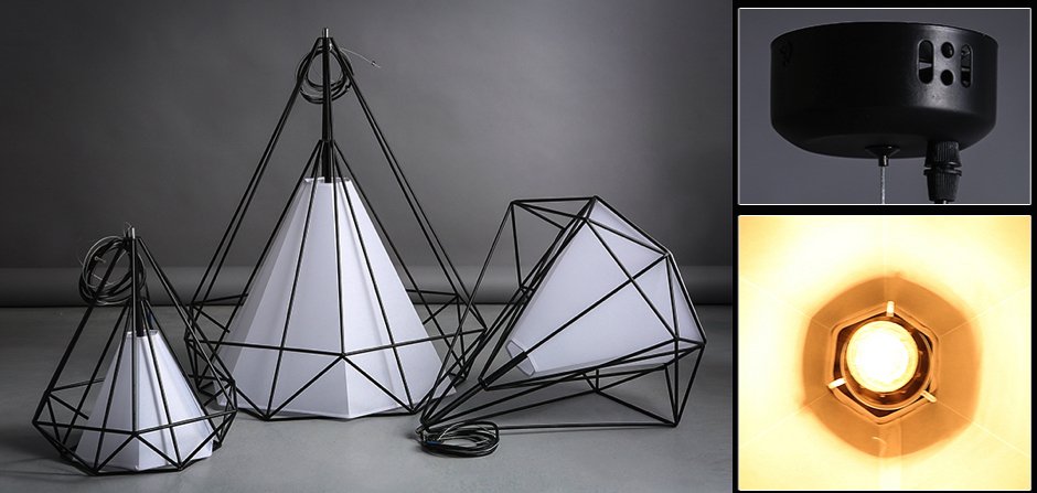 Подвесной светильник Loft Bar Nest Cone Black - Loft-Concept в Омске