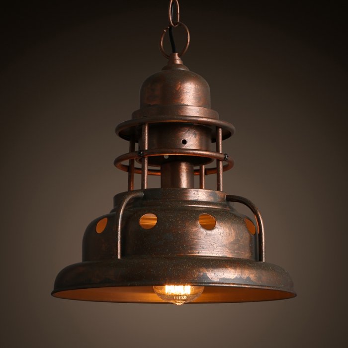 Люстра Old Copper Pendant Медь в Омске | Loft Concept 