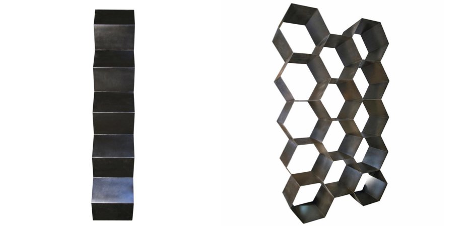 Стеллаж Industrial Loft Metal Honeycomb Стеллаж Industrial Loft Metal Honeycomb - Loft-Concept в Омске