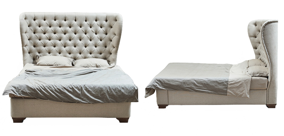 Кровать Aivengo Bed White Кровать Aivengo Bed White - Loft-Concept в Омске