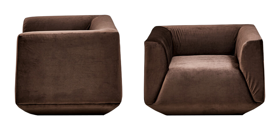 Armchair Cube Brown Большое Кресло Куб Armchair Cube Brown Большое Кресло Куб - Loft-Concept в Омске
