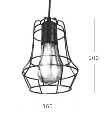 Cветильник Loft Nest Cage №1 в Омске