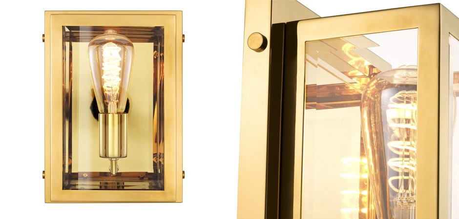 Бра Eichholtz Wall Lamp Odeon Gold Бра Eichholtz Wall Lamp Odeon Gold - Loft-Concept в Омске