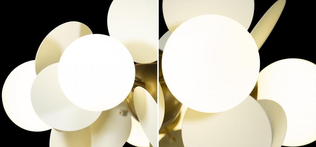 Люстра MATISSE Chandelier White 6 ламп - фото