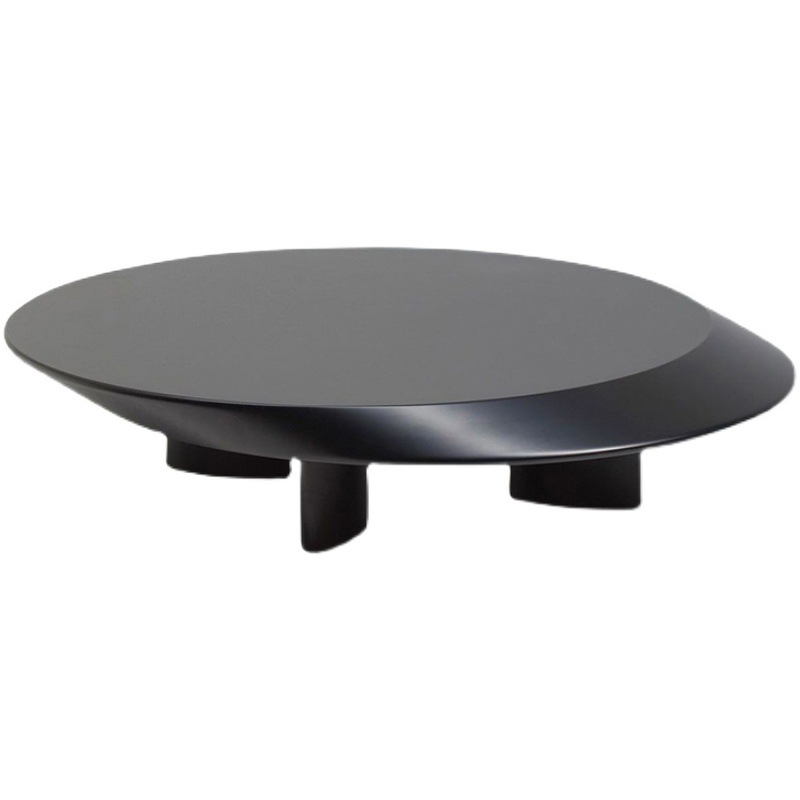 Кофейный стол Ellipse Black Matte Coffee Table Черный матовый в Омске | Loft Concept 