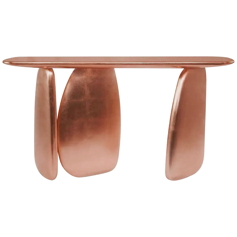 Консоль Design Console Table Copper Медь в Омске | Loft Concept 