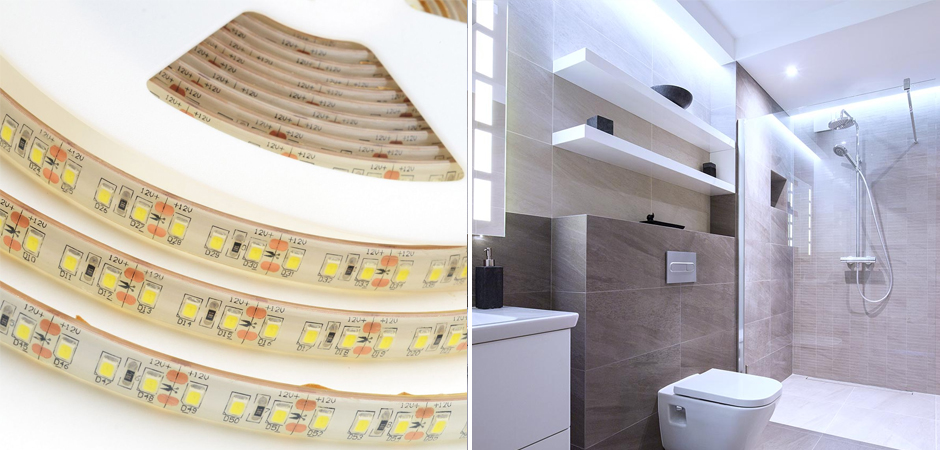 Светодиодная влагозащищенная лента 10W/m 120LED/m 2835SMD холодный белый 5M Светодиодная влагозащищенная лента 10W/m 120LED/m 2835SMD холодный белый 5M - Loft-Concept в Омске