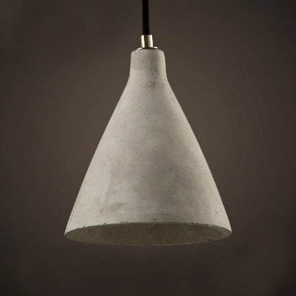 Подвесной светильник Art Concrete Pendant №5 Серый в Омске | Loft Concept 