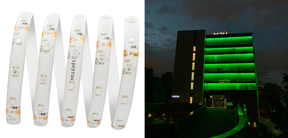 Светодиодная влагозащищенная лента 4,8W/m 60LED/m 3528SMD зеленый Светодиодная влагозащищенная лента 4,8W/m 60LED/m 3528SMD зеленый - Loft-Concept в Омске
