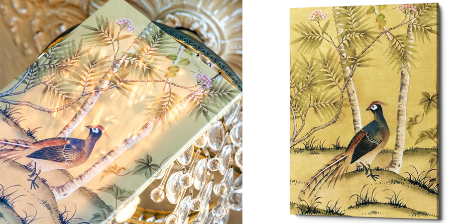 Постер Beige Chinoiserie Постер Beige Chinoiserie - Loft-Concept в Омске
