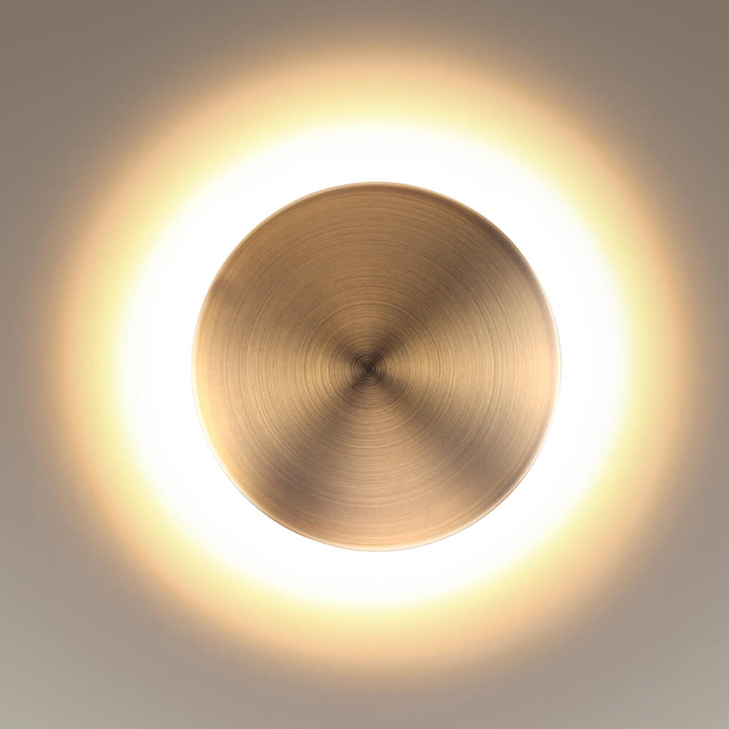 Бра Disco Piatto Bronze Sconce Бронза в Омске | Loft Concept 