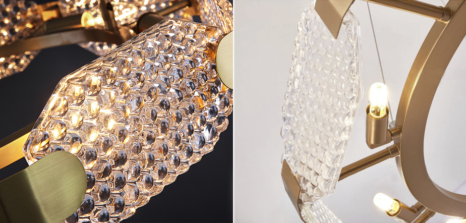 Люстра Ring shaped crystal chandelier Люстра Ring shaped crystal chandelier - Loft-Concept в Омске