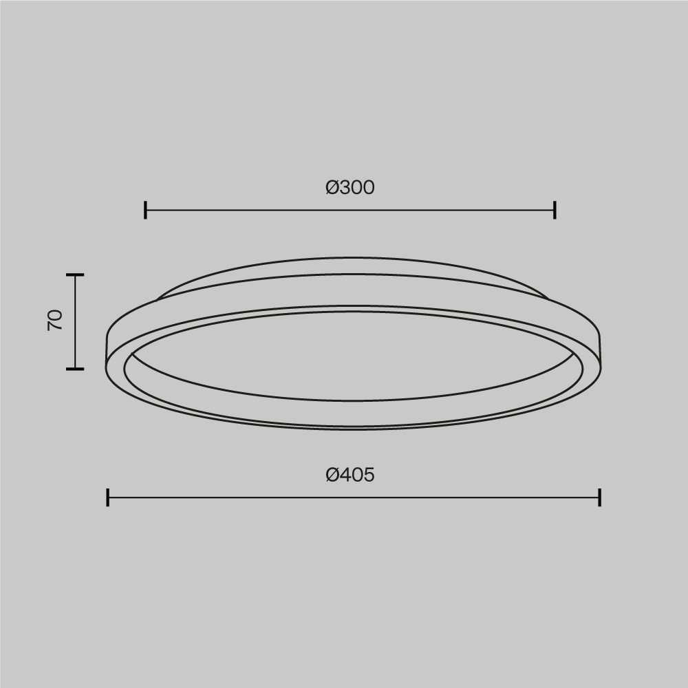 Потолочный светильник Orign 3000К в Омске