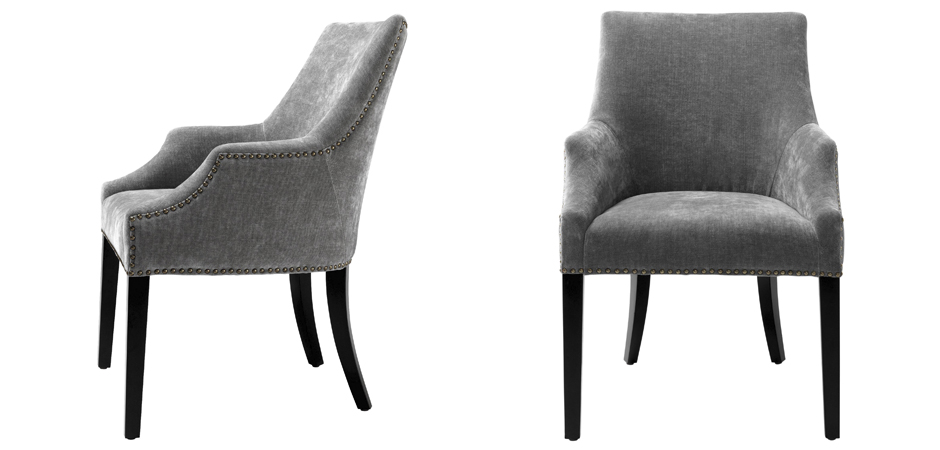 Стул Eichholtz Dining Chair Legacy grey Стул Eichholtz Dining Chair Legacy grey - Loft-Concept в Омске