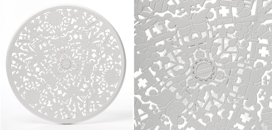 Обеденный стол Seletti Industry Collection ALUMINIUM TABLE – WHITE Обеденный стол Seletti Industry Collection ALUMINIUM TABLE – WHITE - Loft-Concept в Омске