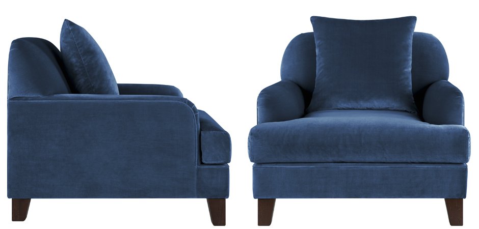 Кресло Grace Deep Blue Кресло Grace Deep Blue - Loft-Concept в Омске