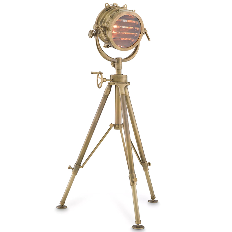 Торшер Eichholtz Floor Lamp Royal Master Sealight Brass Латунь в Омске | Loft Concept 